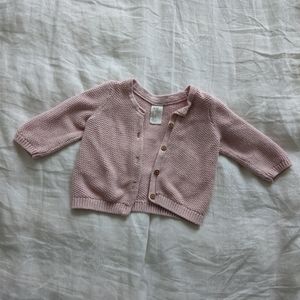 Pink Baby Cardigan